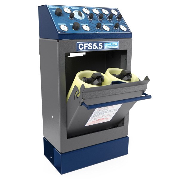 CFS5.52SX4X4 BAUER Compressors 2Position 5.5 Containment Fill Station